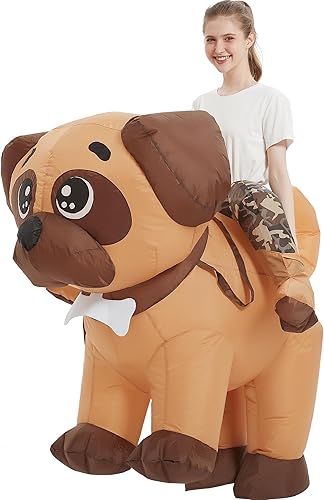 Miniatura 4 de Disfraces de fiesta inflables, disfraz inflable para adultos, disfraz inflable de perro, disfraces de Halloween para hombres y mujeres