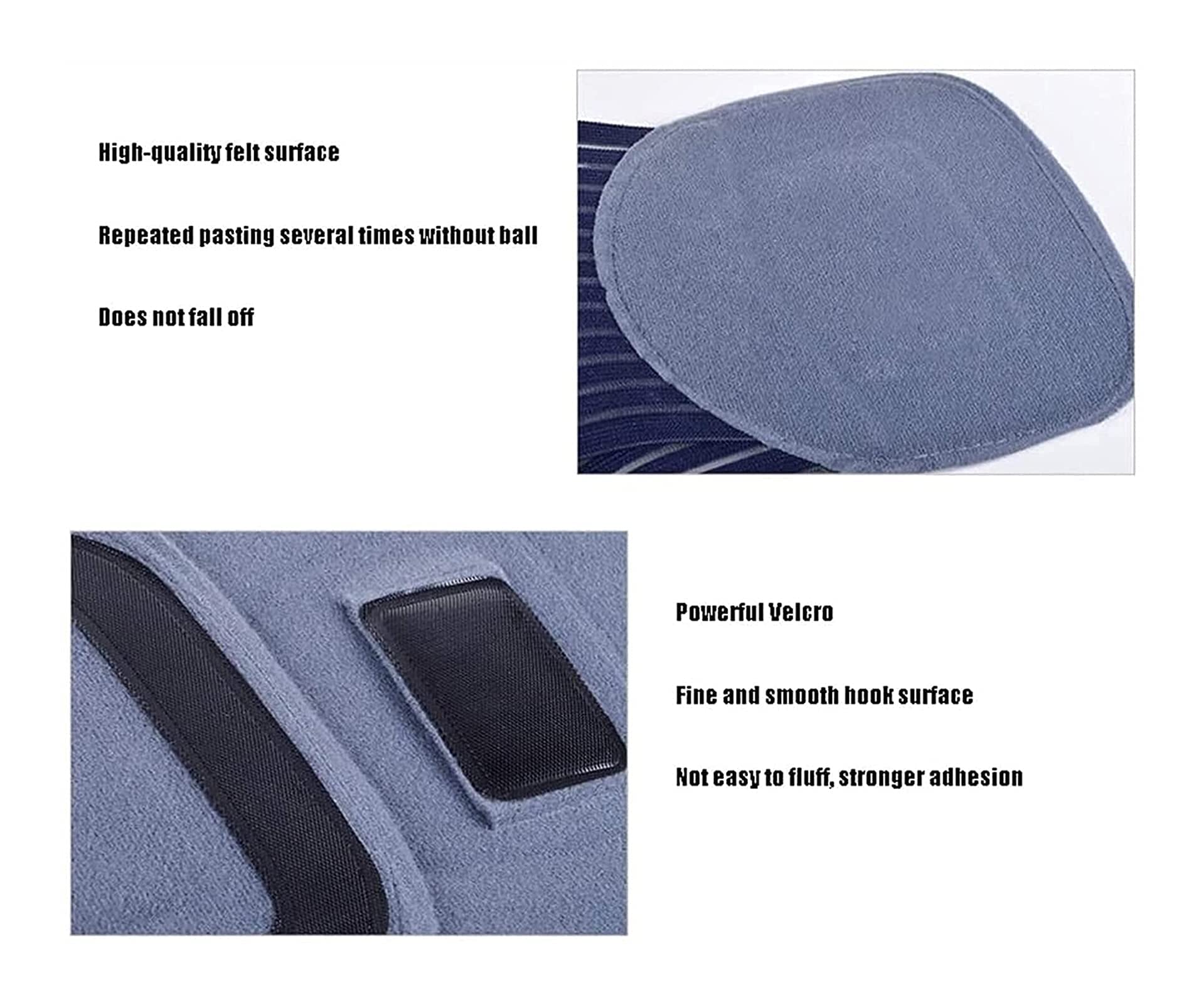 Soporte Lumbar para aliviar el Dolor Cinturón de Soporte Lumbar con 6 Tiras de Soporte para aliviar la ciática Estenosis espinal Escoliosis o Hernia de Disco ()