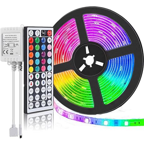SUPERNIGHT LED Strip Lights 16.4FT: Illuminate Your Space with Vivid Hues
