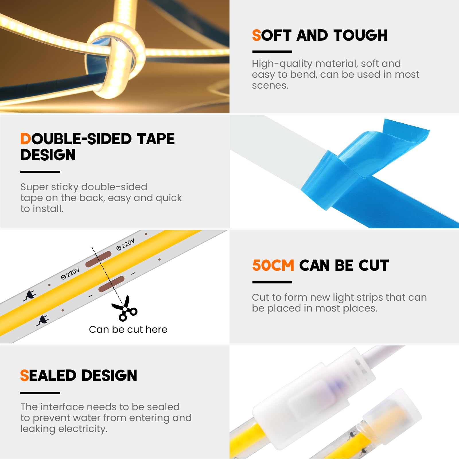 Led Band Sonnewelt LED Lichterschlauch 10m (240 LEDs) – Warmweiß & Wasserdicht Für Garten & Balkon Lichtschlauch Außen Weihnachtsbeleuchtung Outdoor