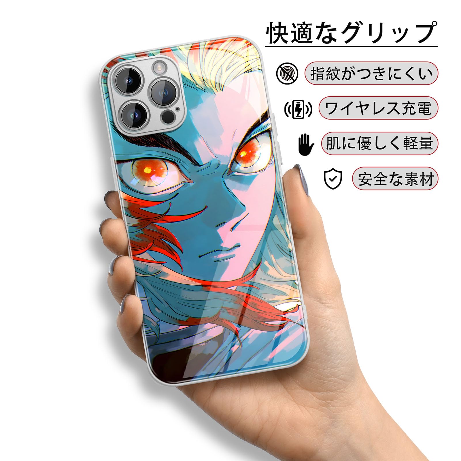 鬼滅の刃 煉獄さんスマホケース♡♡ スマホケース 煉獄杏寿郎 ほのお