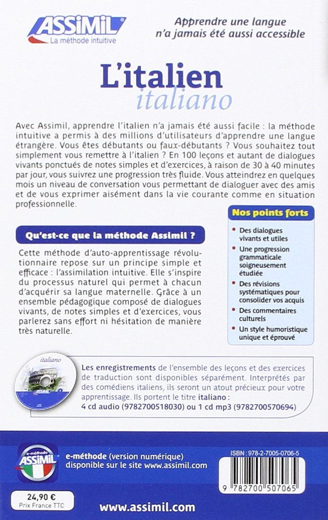 Volume Italien 2015