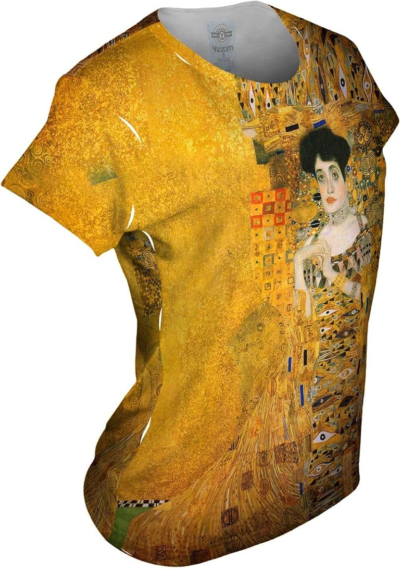 Vista 3 de ArtsyClothingCo- Gustav Klimt -"Retrato de Adele.-Sin etiquetas- Camisa de mujer 1472