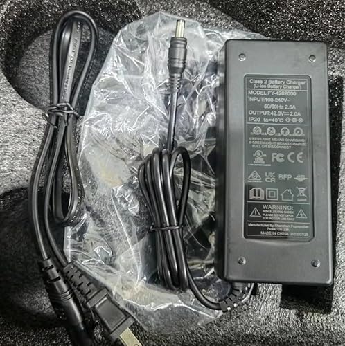 isinwheel V8 Electric Scooter Charger US, Suitable for isinwheel V8, 42V 2A adapter + US charging cable/V8/after-sales accessories