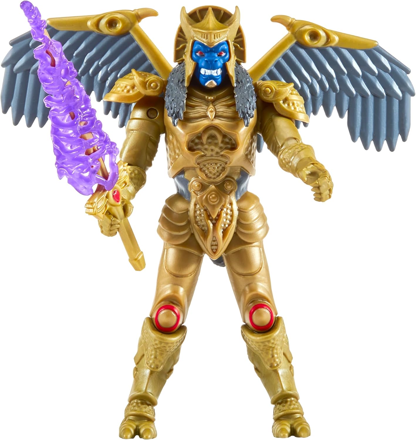 Power Rangers - Villains, Articulated Figurine with Function, 12 cm, Goldar Model, for Children from 4 Years, PWG061