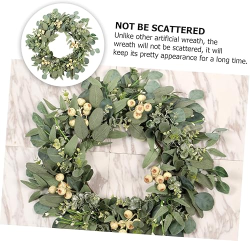 Miniatura 6 de IMIKEYA Guirnalda artificial de moda para puerta, decoración de corona, corona creativa, decoración de ventana, guirnalda de Halloween, decoración