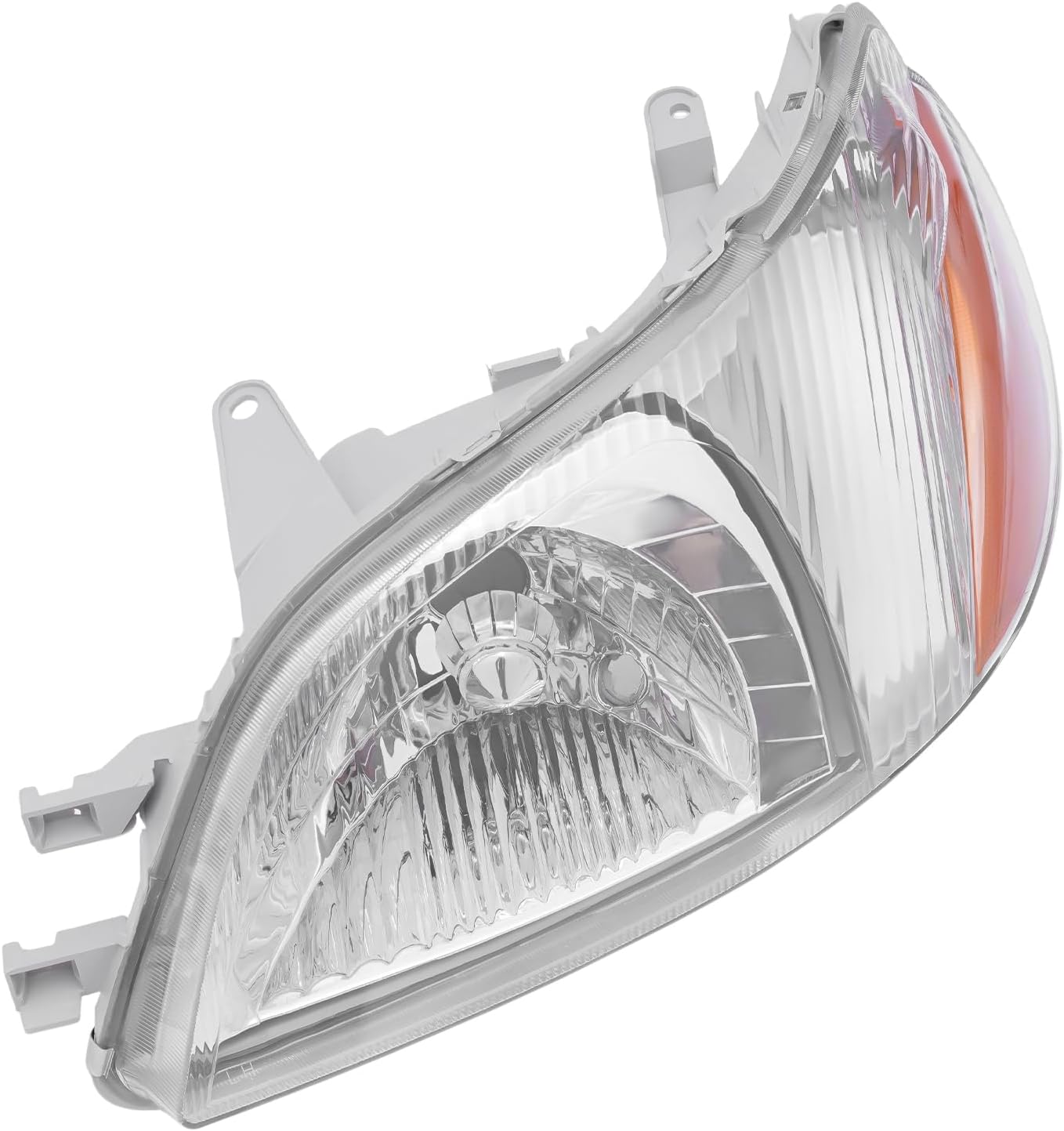 Headlights Assembly Compatible with 2000-2002 Toyota Echo, Halogen Front Headlight, Left Driver Side Headlamp Replacement