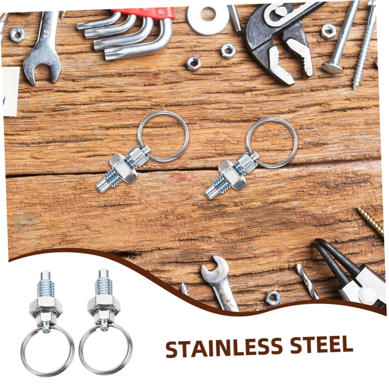 4pcs Spring Loaded Indexing Plunger Pull Positioning Pin for Industrial Equipment Easy Secure Locking Mechanism Versatile Use Cabinets and Machinery