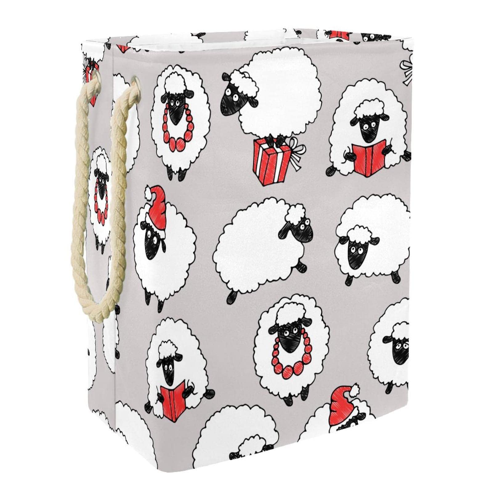 Panier à linge imperméable mouton pour stopper les odeurs et l'humidité