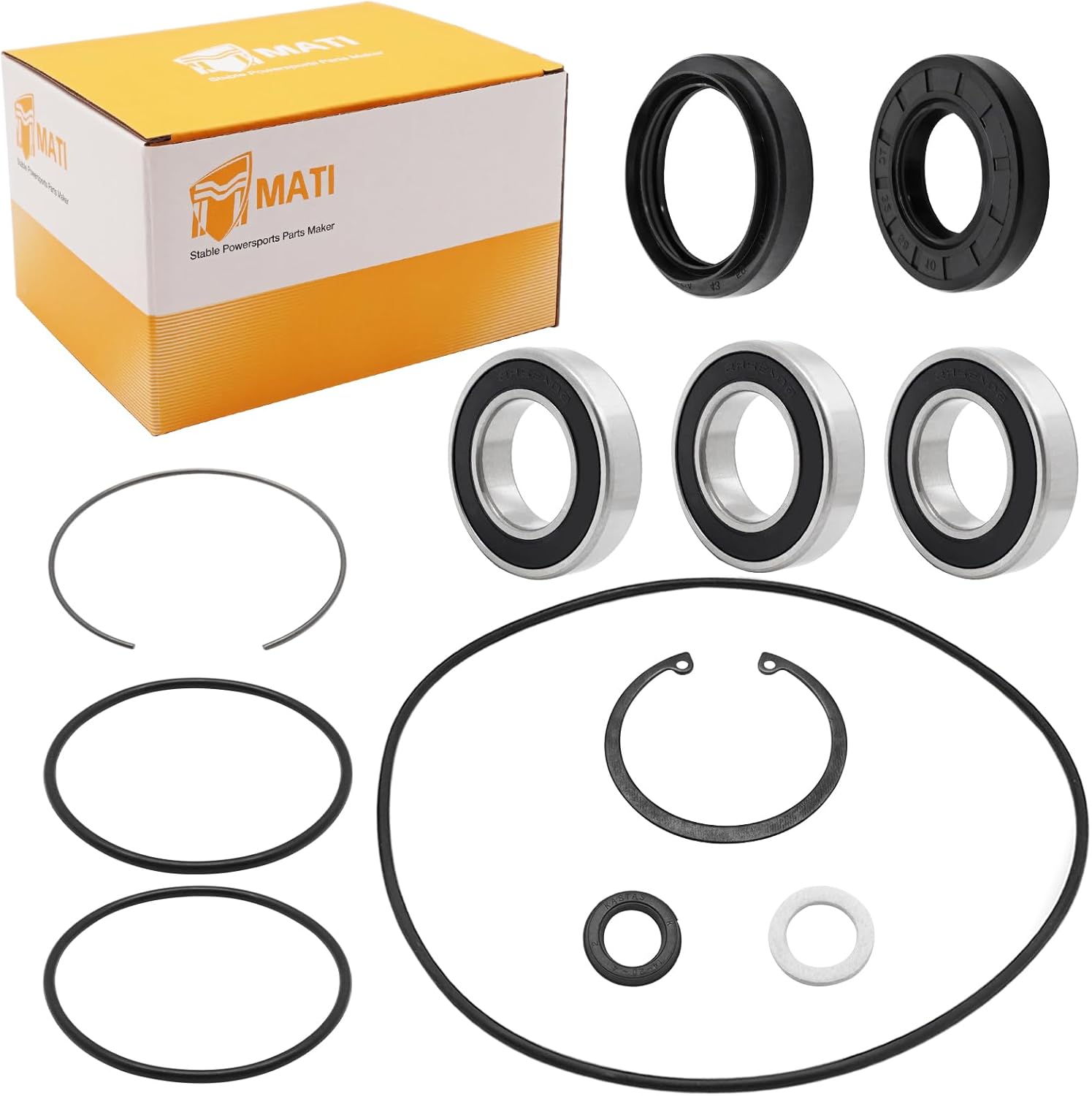 Rear Axle and Brake Bearing Seal Set for Honda TRX250 Recon 250 1997-2022 TRX250EX 2001-2008 TRX250X 2009-2022