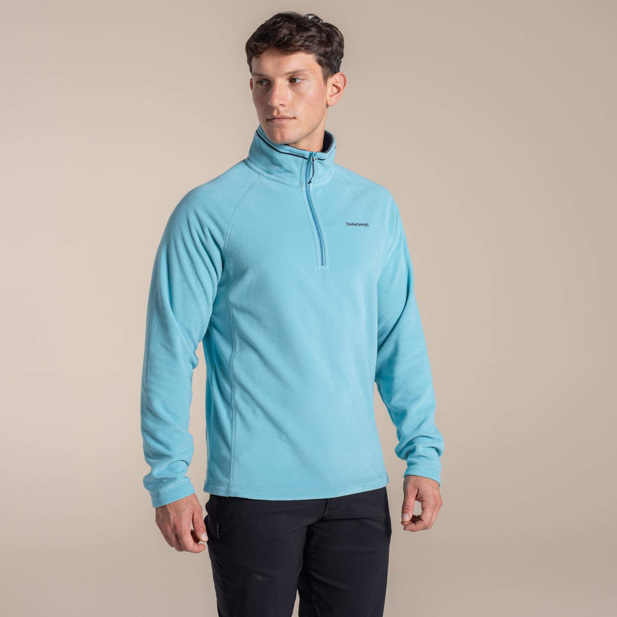 Craghoppers Mens Corey VI Half Zip Fleece Lightweight Insulating Mid Layer Top