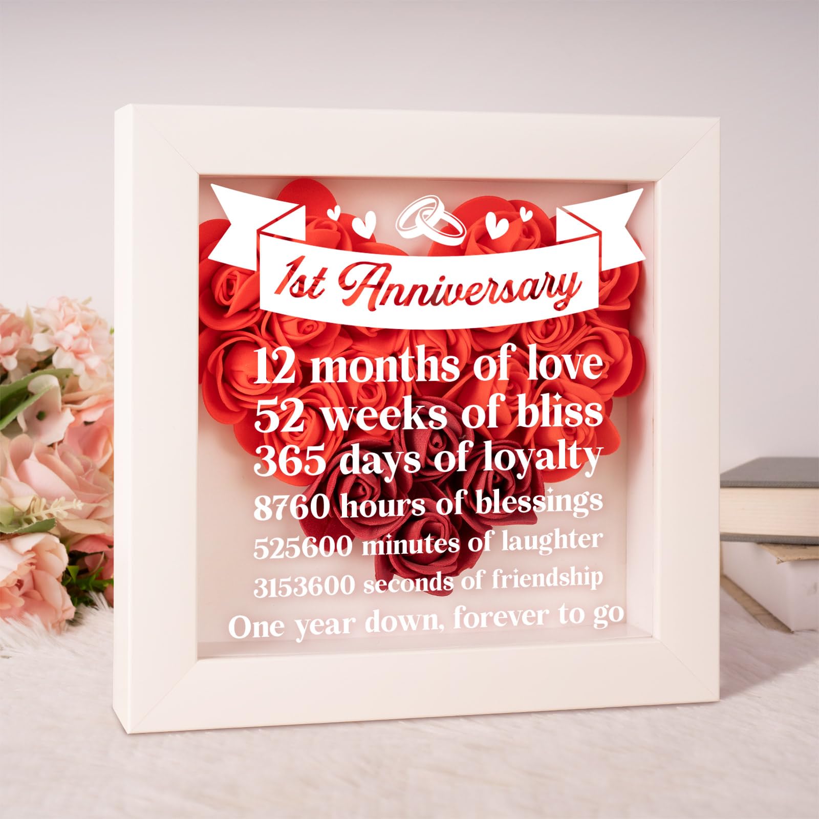 Amazon.com: 1st Anniversary Wedding Gifts for Wife, Couples Gifts 