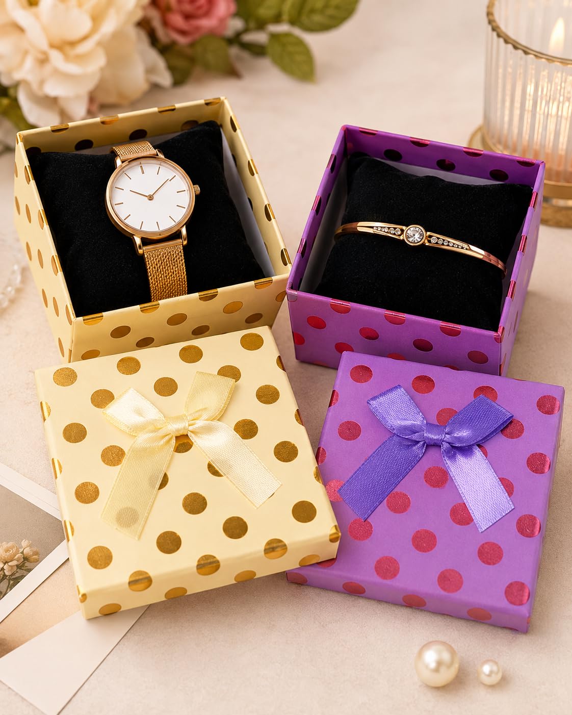 WARMINGO Gift Boxes: Multicolor Jewelry Packaging -6