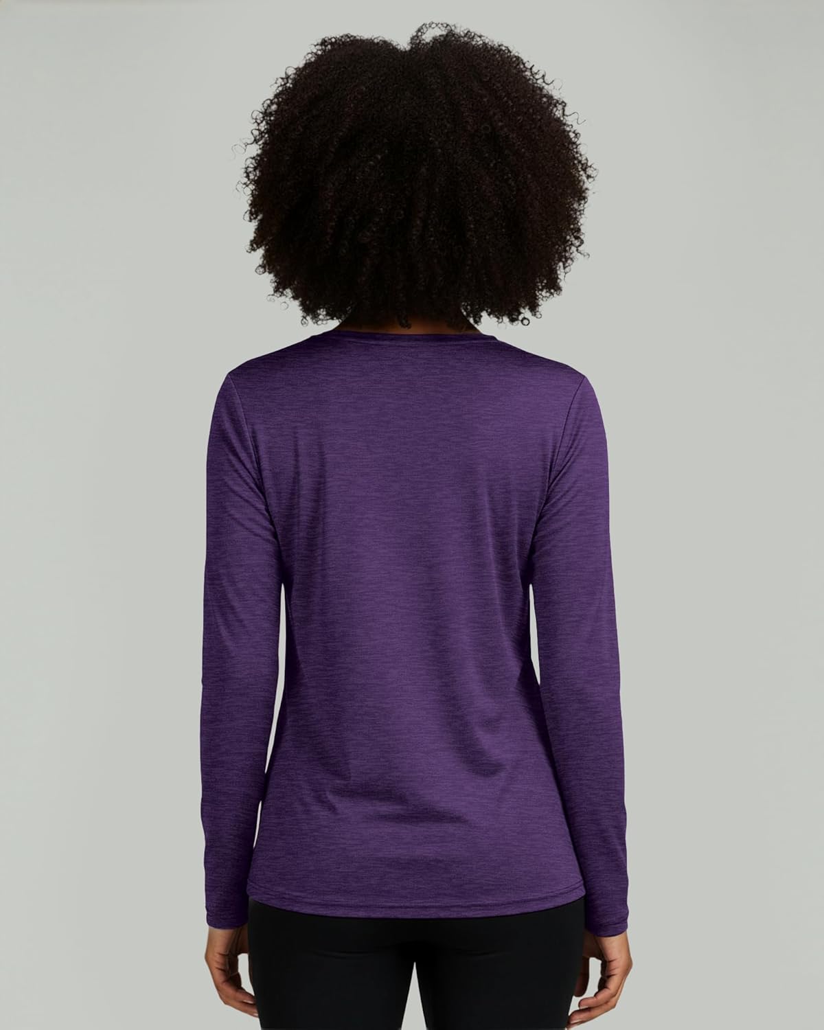 Real Essentials 4 Pack: Women's UPF 50+ Quick Dry Fit Sun Shirts Long Sleeve UV SPF Hiking Top Outdoor (Available in Plus) - Image 6