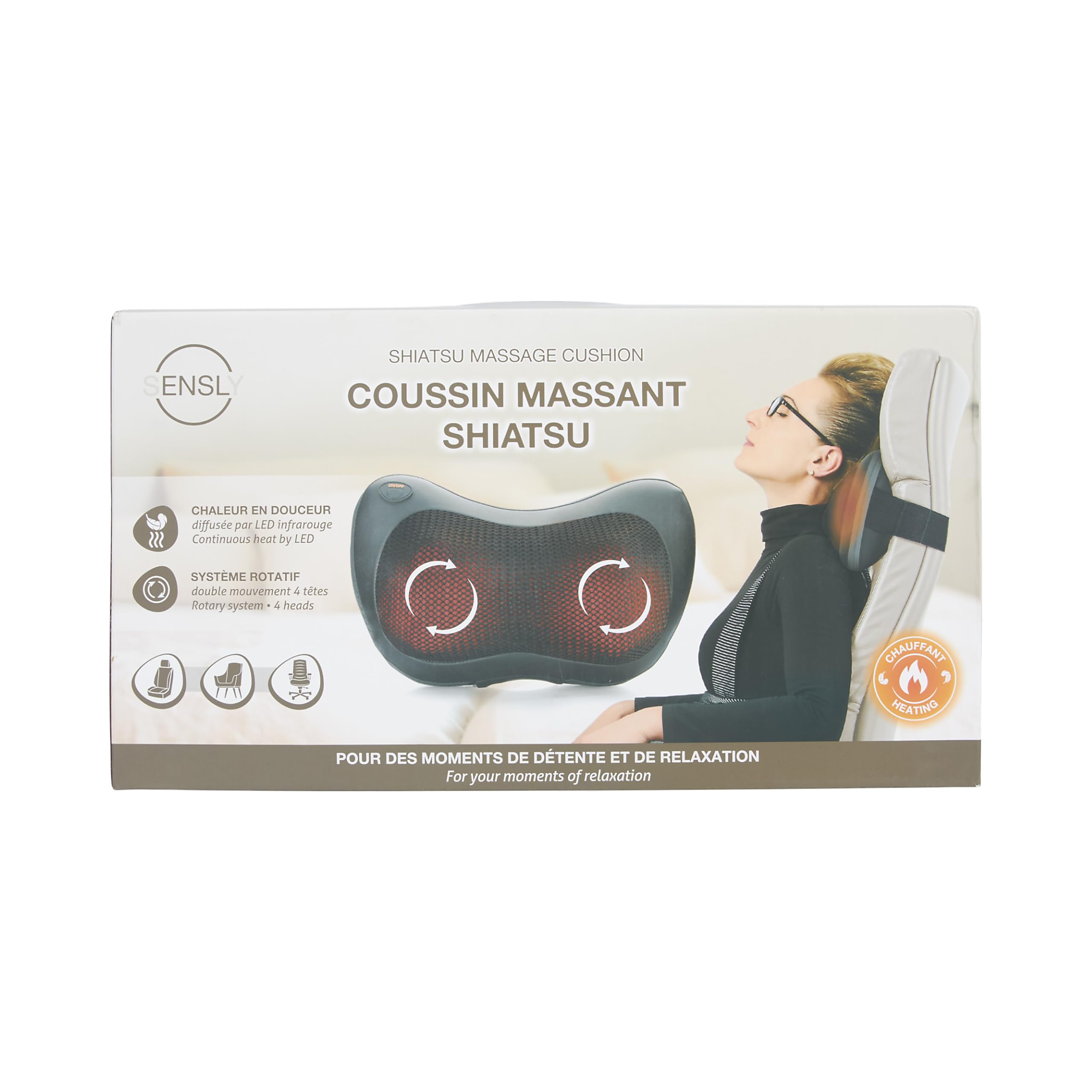 ALMOHADA MASAJE SHIATSU
