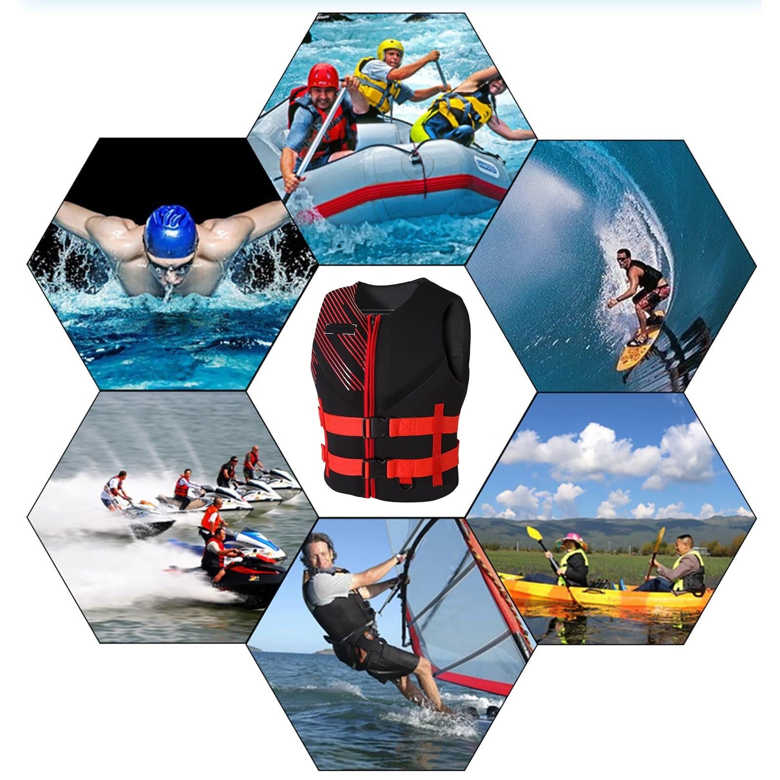 River Vest Ajustamento Ingegneria Organizzazione Fiume Neoprene per Pesca Mosca Trota Fiume Uso