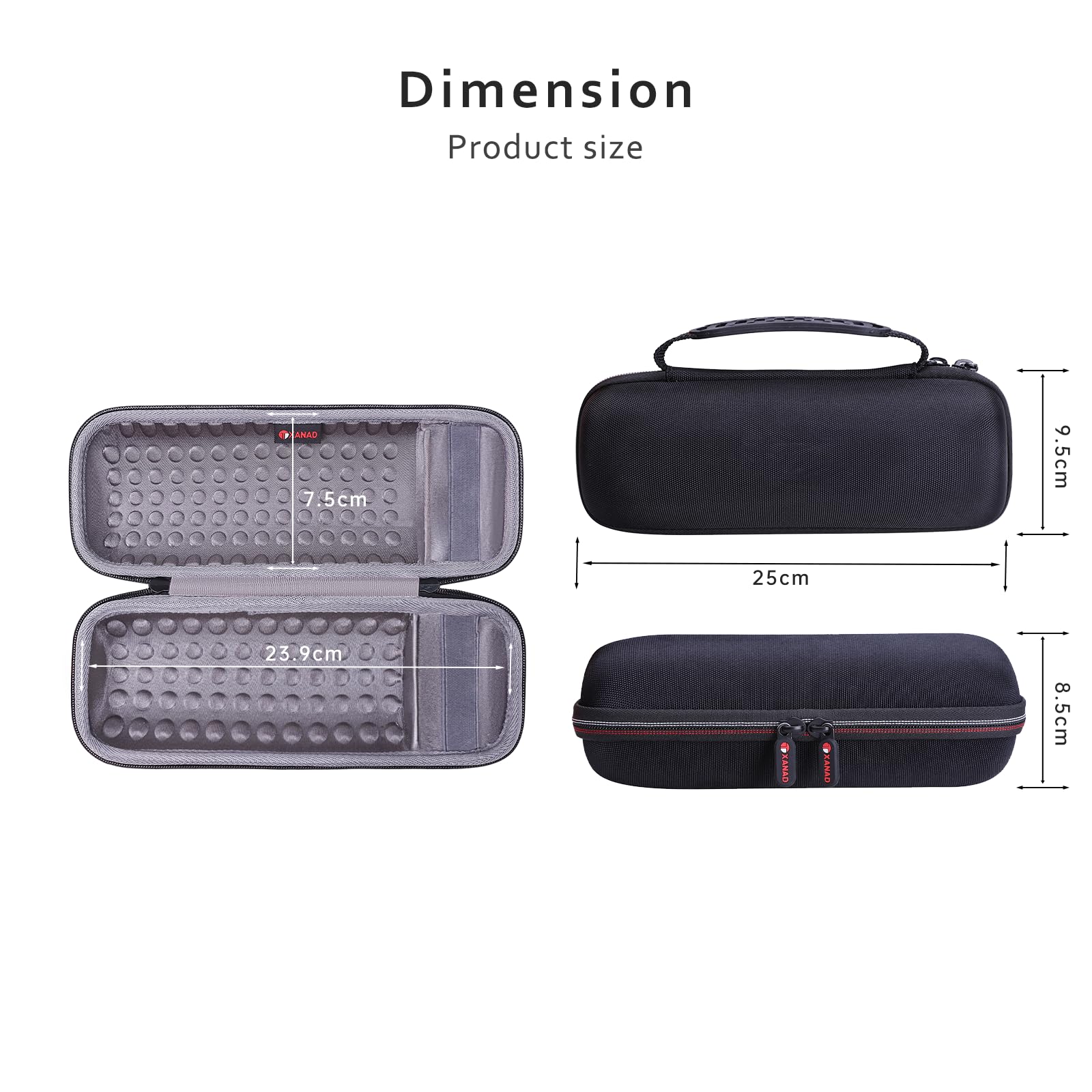 PALUMMA Custodia Rigida Per JBL Flip Essential 1/2, Borsa Protettiva Antiurto Con Cordino E Tracolla