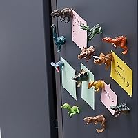 Vista 4 de 12 imanes de dinosaurios: lleva el jurásico a tu refrigerador con estos adorables y educativos imanes de nevera (imanes de dinosaurios)