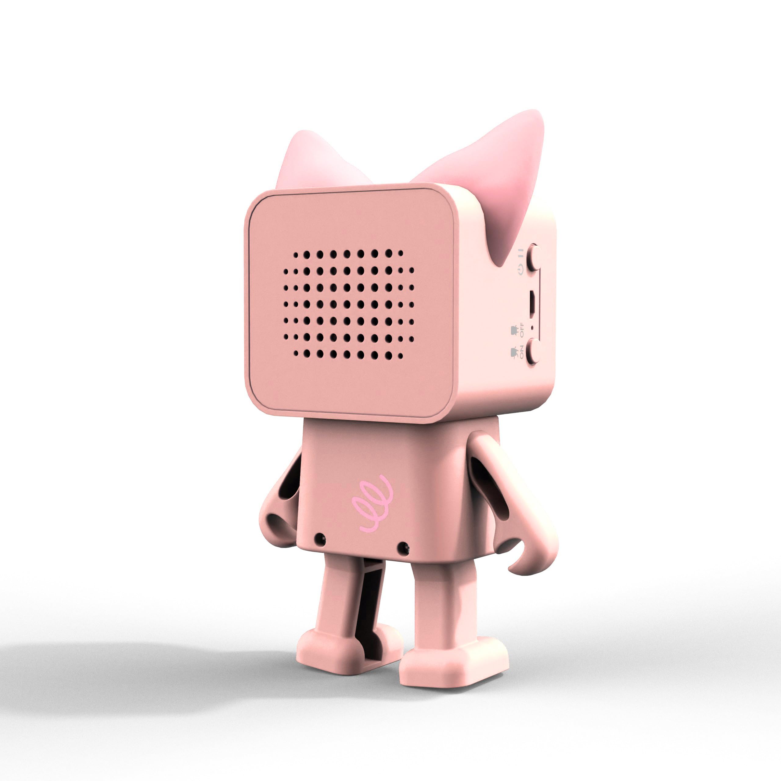 Bluetooth-Lautsprecher Tanzendes Schwein - Kleiner Tragbarer Lautsprecher - Leistungsstarke Boxen - Handy oder PC - Kabellos - 5h Akkulaufzeit - Lustiges Originelles Design - Spitzentechnologie - Mob