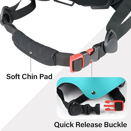 Miniatura 6 de Casco de bicicleta de monopatín, ligero ajustable, multideporte para bicicleta, patinaje, scooter, 3 tamaños para adultos, jóvenes y niños