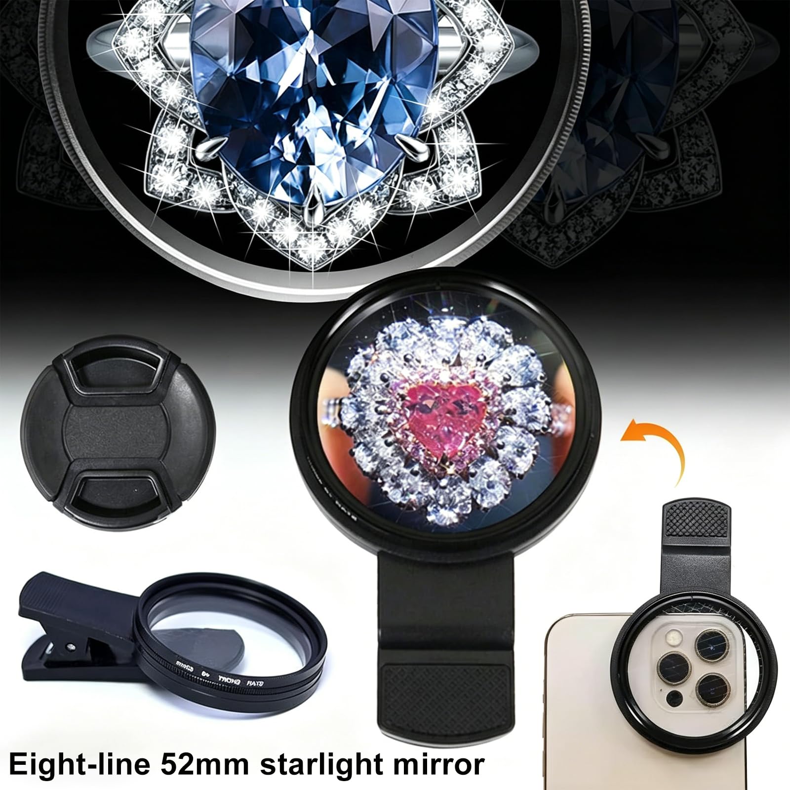 Giradischi Elettrico per Gioielli in Oro E Argento, Tenda Fotografica per Oggetti da Collezione, Kit Fotografico per Gioielli con Piatto Girevole Elettrico A 360° Tb30-White+Black