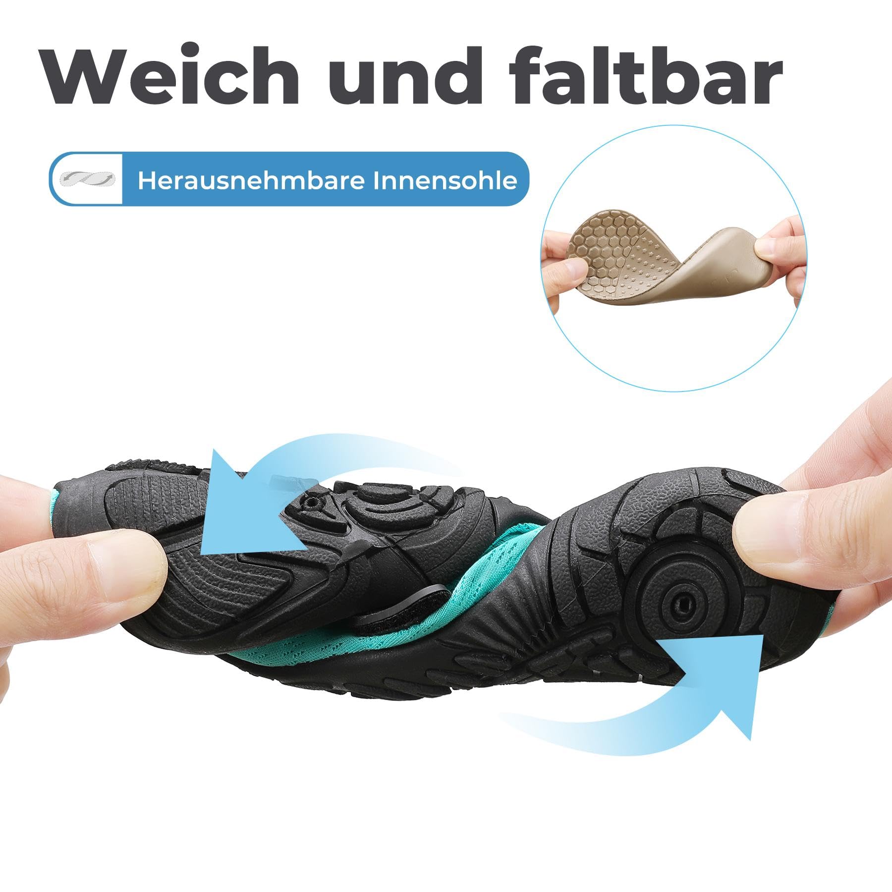 Mishansha Zapatos de Playa Niño Niña Secado Rápido Escarpines Agua Antideslizantes Zapatillas de Piscina Surf Buceo Talla 24-35 EU