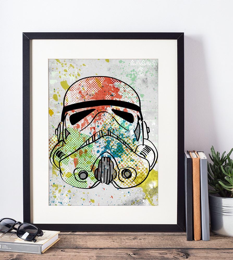 Stormtrooper Poster - Pop Art/Wall Art/Star Wars/Storm trooper/Signed by Artist