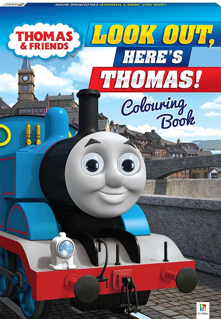 Thomas & Friends Look Out, Here's Thomas Colouring Book