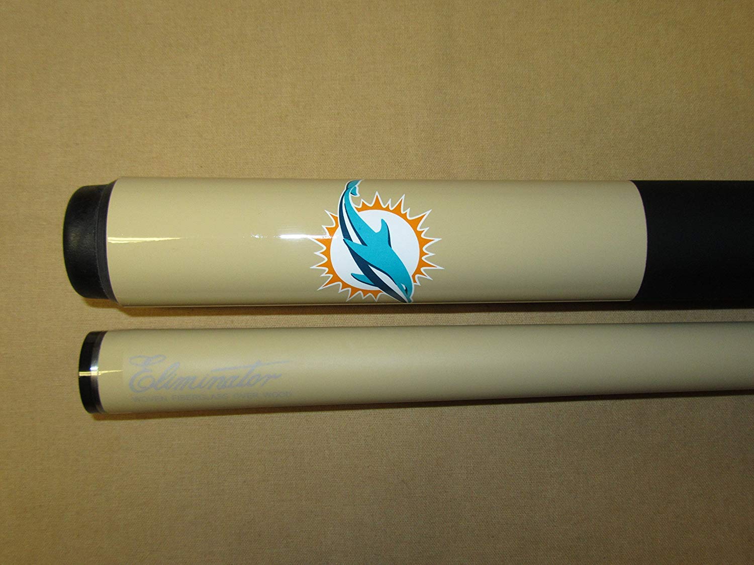 Eliminator Officially Licensed Nfl Dolphins Billiard Pool Cue Stick