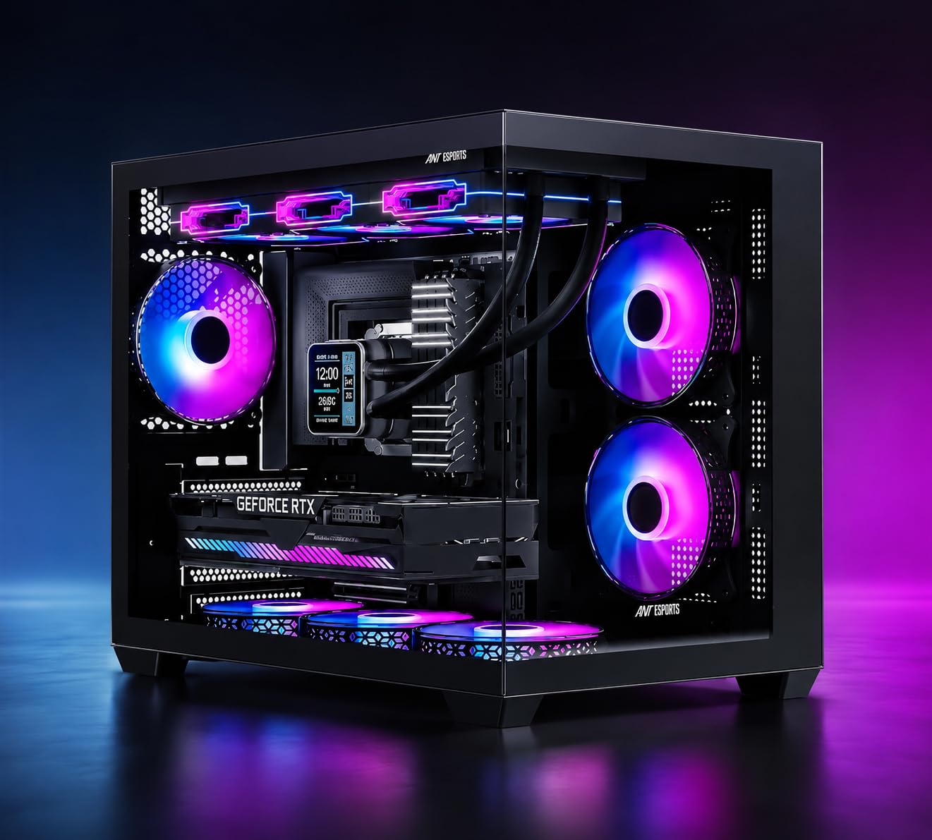 Gaming Desktop PC – 6 Core 12 Thread Processor | 256GB NVMe SSD + 8GB DDR4 RAM | WiFi Ready | Bluetooth Ready | RGB Cabinet | Windows 11 Pro | Upgrade Edition-picture-14