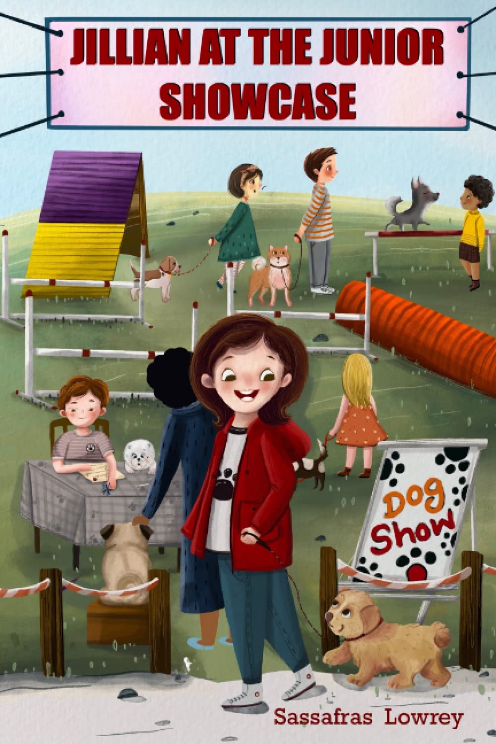 Jillian at the Junior Showcase: Junior Handler Book #1