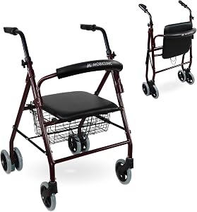 Mobiclinic Prado rollator asiento respaldo cesta amplia exterior compras