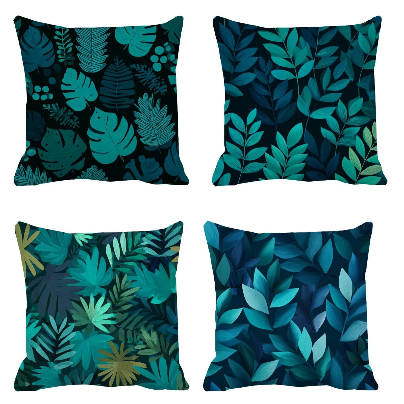 Housse coussin 35x35 en velours lavable pour décorer un salon ou une table de jardin