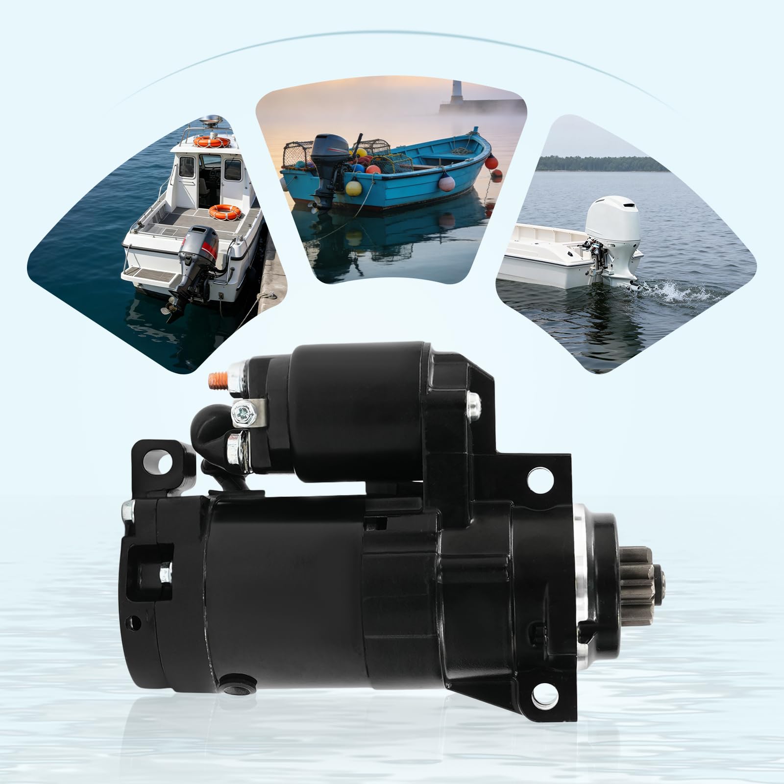 12 V, 1 kw, avviamento rapido fuoribordo 6bg-81800-00, avviamento per Yamaha a 4 tempi, 20-40 Ps, semplice avviamento per motori fuoribordo dei tipi F20/Ft25/F25/F30/F40