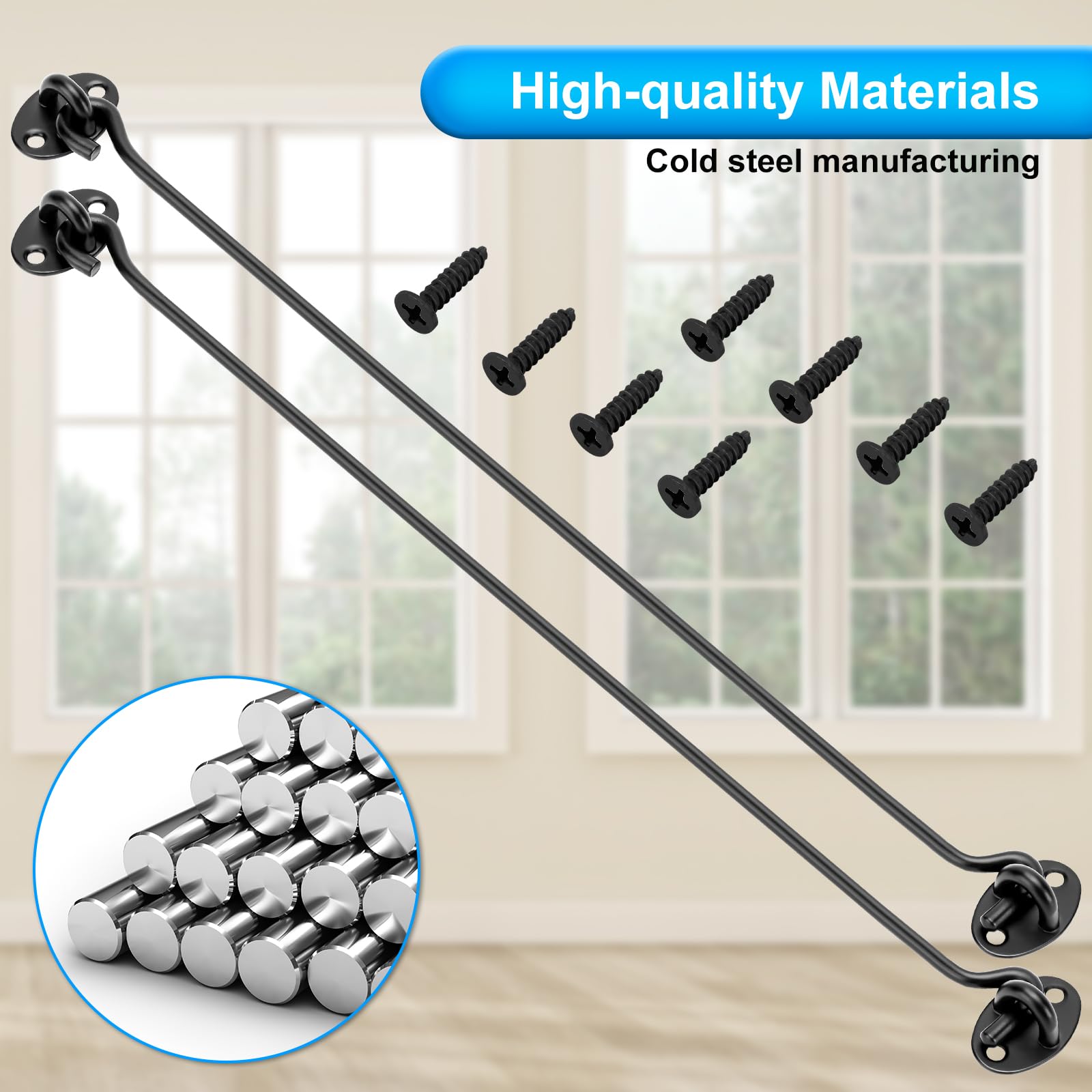 Hook Total (16 inch-400mm(Black)) - Image 4