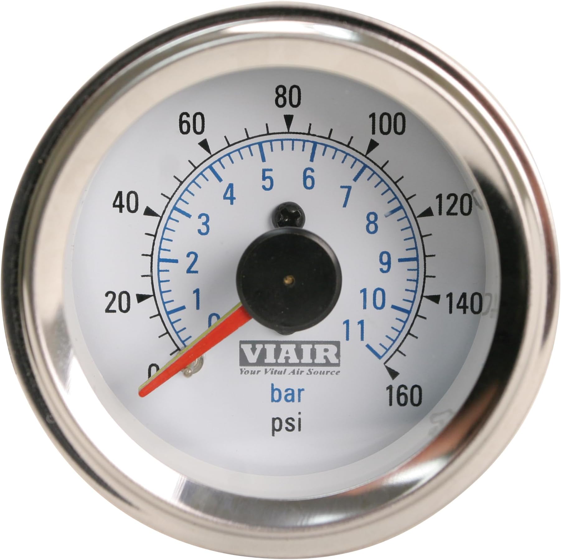 VIAIR 90083 Dual Needle Gauge blue 2in.