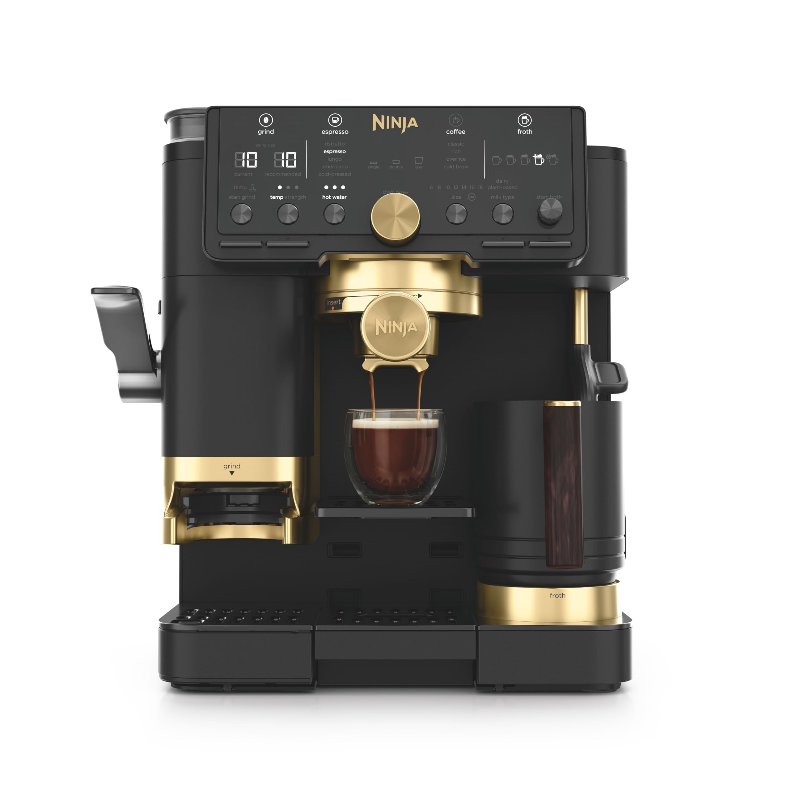 Ninja Luxe Café Pro, machine 3-en-1 espresso, café filtre et infusion à froid