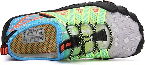 Miniatura 5 de UBFEN Zapatos de agua para niños y niñas, calcetines acuáticos descalzos, playa, deportes, natación, piscina, secado rápido, ligeros, niños pequeños