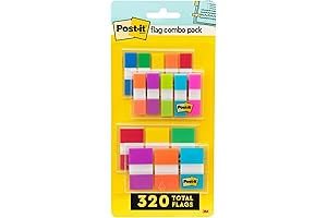 Post-it Flags Combo Pack: A Colorful Way to Highlight and Mark Important Information