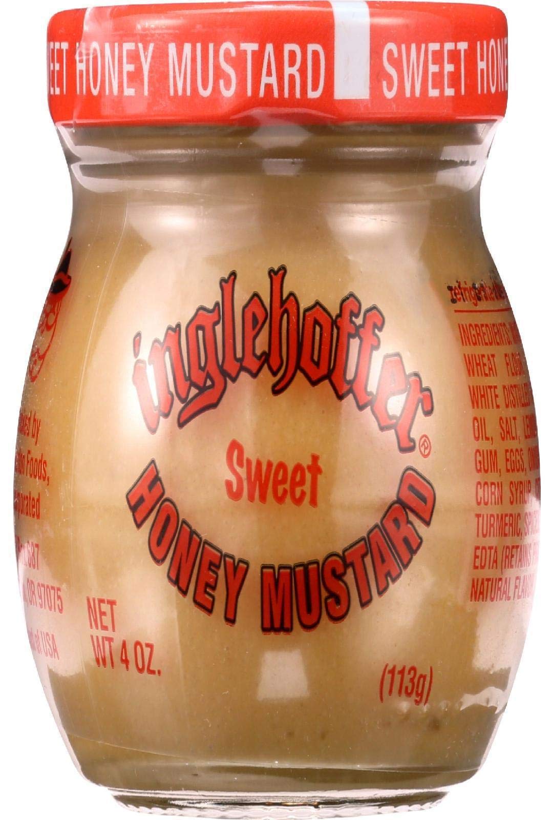 Inglehoffer Mustard Honey, 4 oz