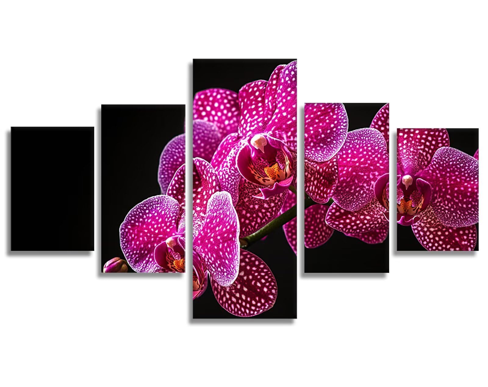 Phalaenopsis Diamentowe zestawy artystyczne, orchidea, dla dorosłych, diamentowy obraz, motyl, 5 szt., DIY, pełne okrągłe wiertło, sztuka dla dorosłych, zestawy rzemieślnicze dla dzieci, 5D, zestaw