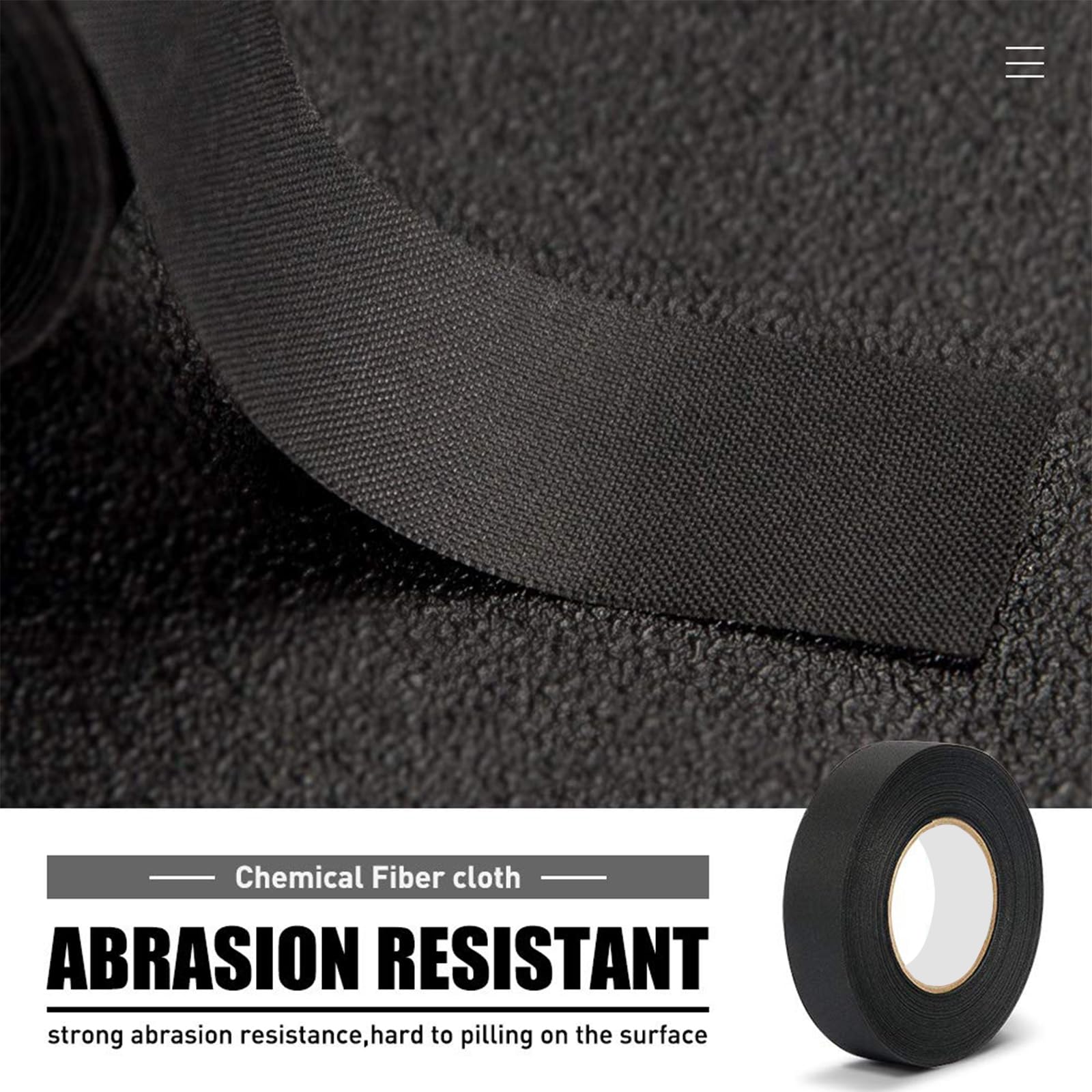2 Pièces Grip Tape, Noir Ruban Adhésif Anti-Dérapant, 25M x 25MM Ruban de Bâton de Hockey, Ruban de Raquette pour Badminton, Ping-Pong, Golf, Squash, Tennis et Canne à Pêche