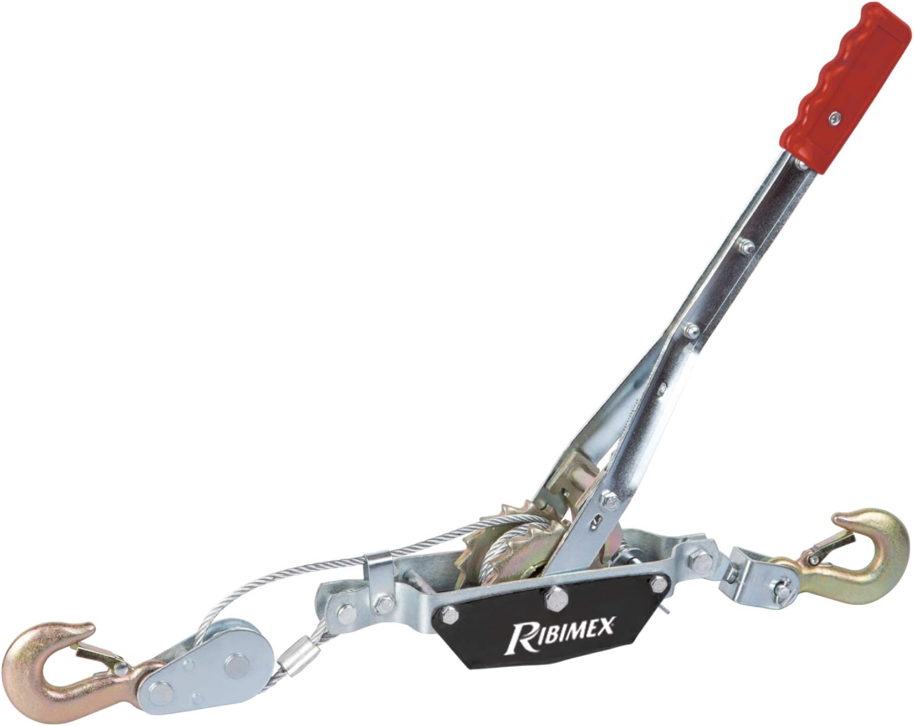 Ribitech 6562 Manual Horizontal Winch for up to 2 Tonnes Grey