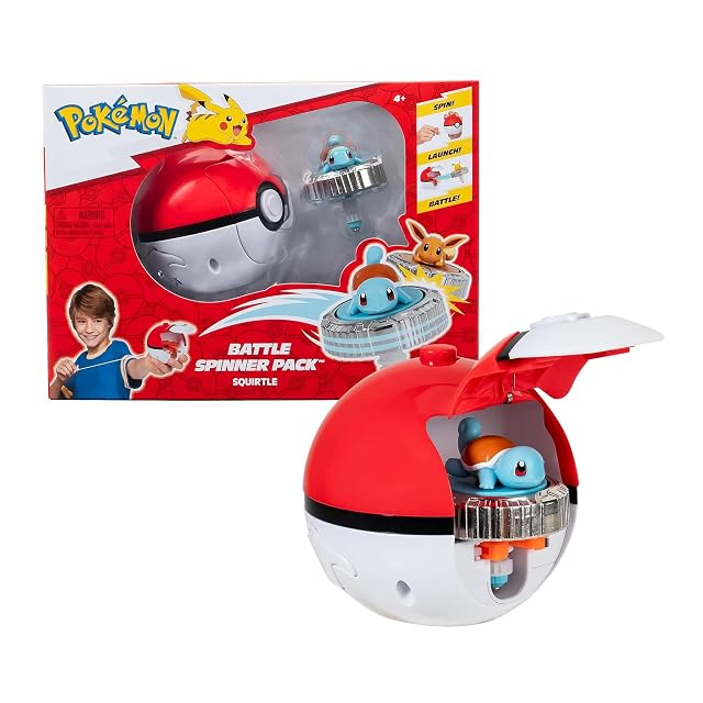 Pokémon Battle Spinner Squirtle - Paquete Individual