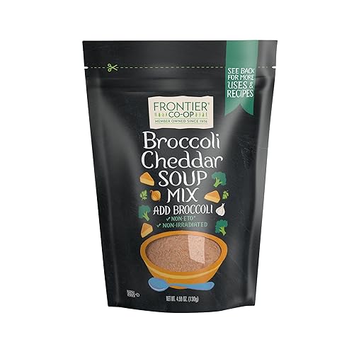 Frontier Co-op Broccoli Cheddar Soup Mix, 4.59 oz - Blend