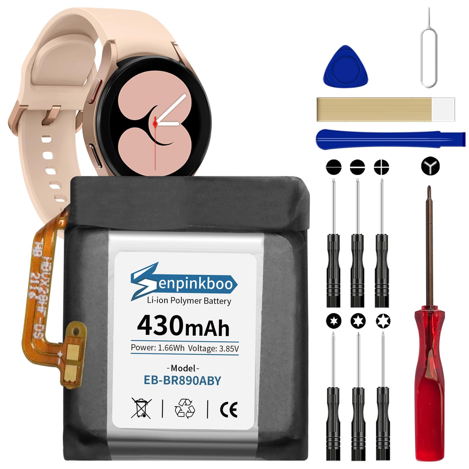 Amazon.com: Senpinkboo for Samsung Galaxy Watch 4 44mm/46mm