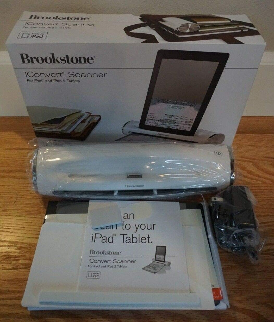 Brookstone iConvert Scanner for iPad and iPad 2 Tablets