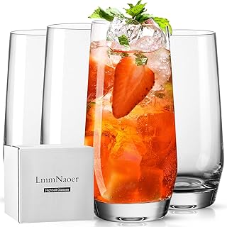 Highball Glasses Set of 4 (18 Ounce)