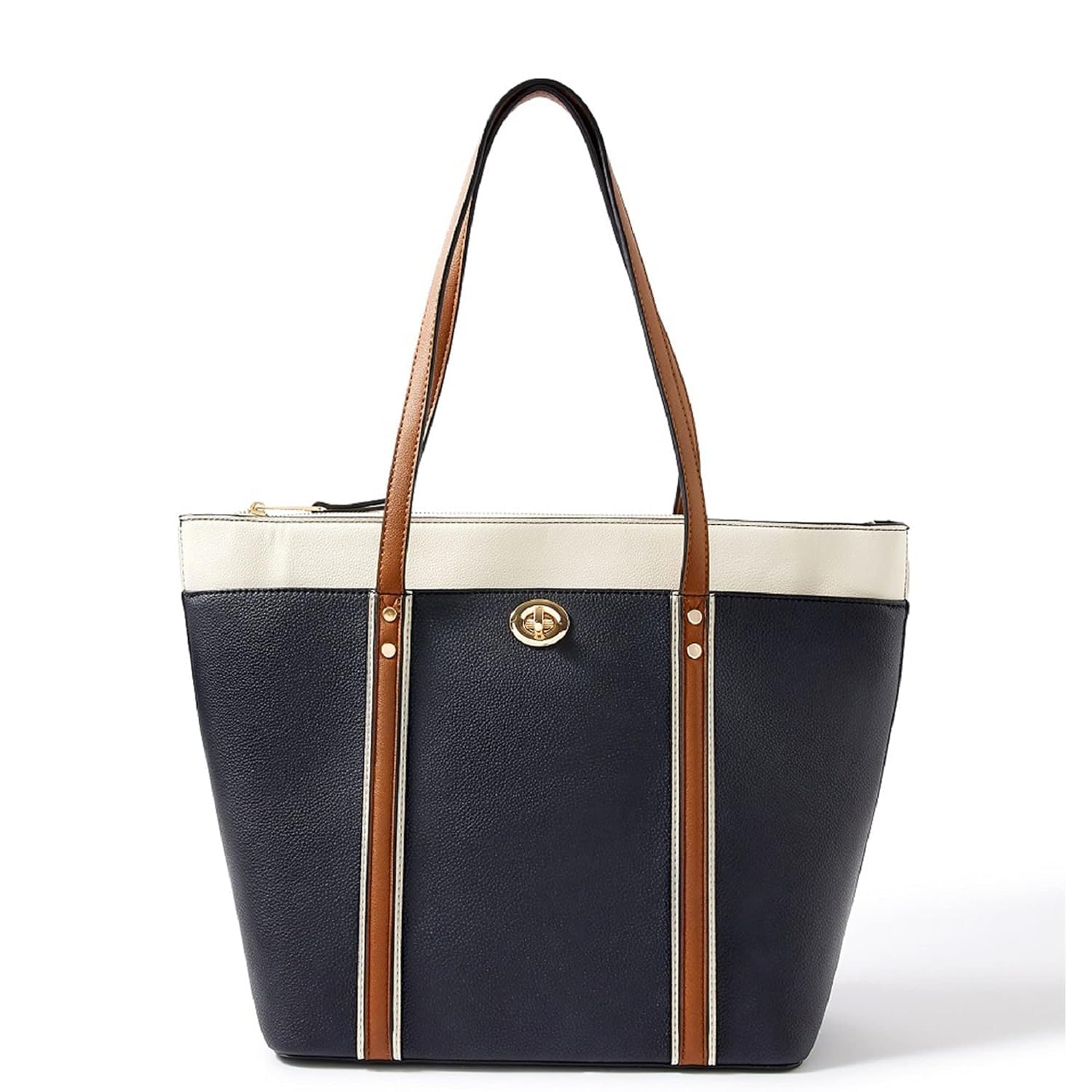 HUGGI Twist Lock Tote Bags For Women Big Purses And Handbags Ladies Big Shoulder Bag Large Capacity For Daily Office Use Birthday Gift For Women Faux Leather,Black (B0CVGYP9ND) Amazon Price History, Amazon Price Tracker