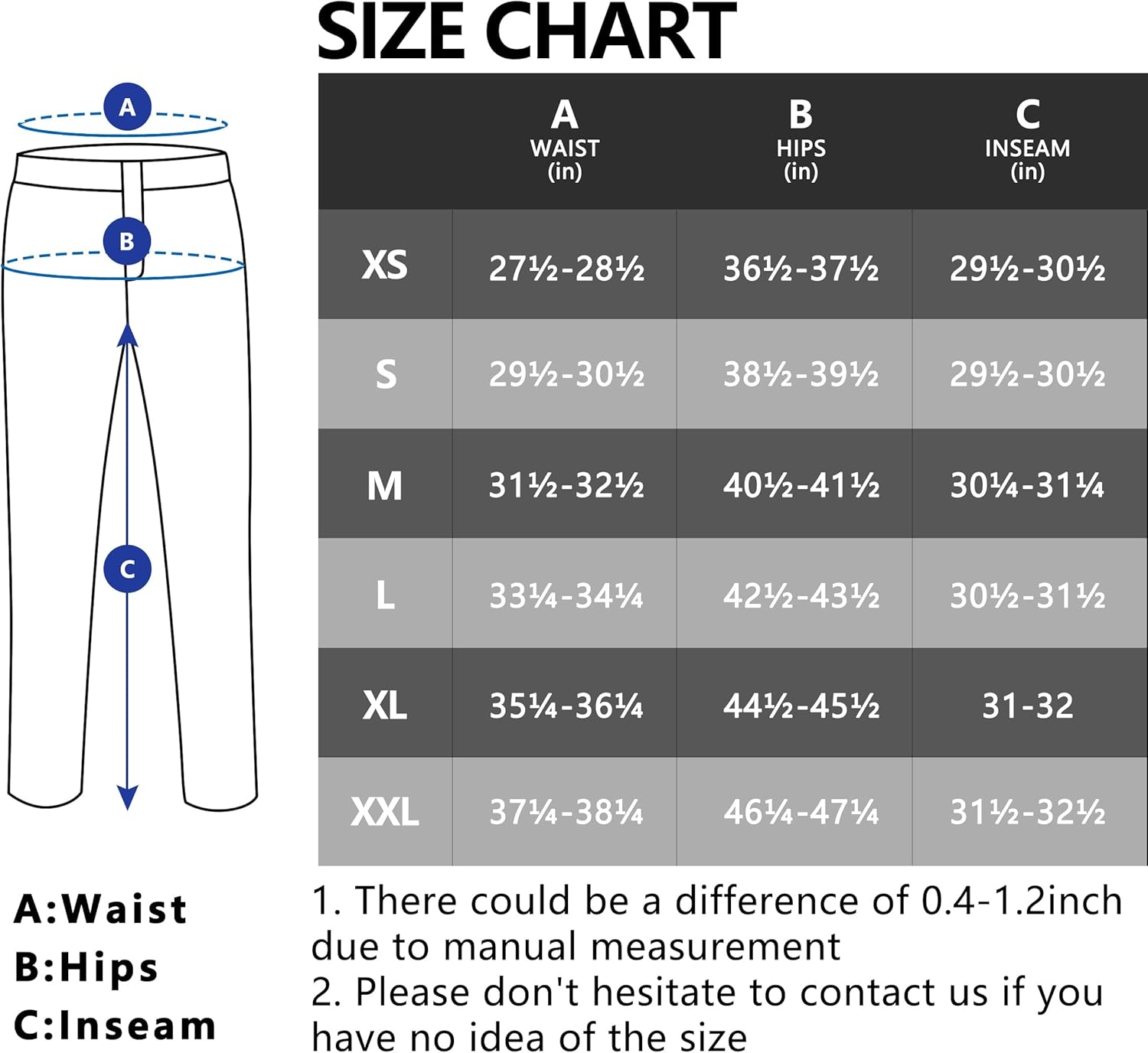 Little Donkey Andy Women's Golf Pants Stretch Quick Dry Lightweight Straight Leg Business Casual Slacks with Pockets - Image 7